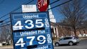 Valla de precios de la gasolina en una estación en Maryland.