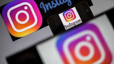 Logo de la plataforma de Facebook, Instagram.&nbsp;