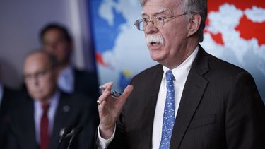 John&nbsp;Bolton, asesor de Seguridad Nacional de EEUU.