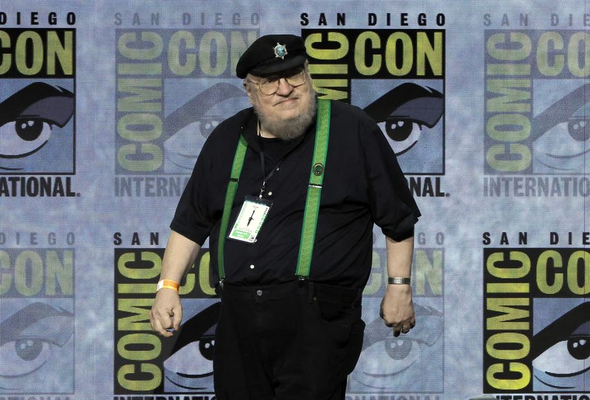 George R.R. Martin habla en el escenario en el panel House of the Dragon durante la Comic Con International 2022: San Diego en el Centro de Convenciones de San Diego el 23 de julio de 2022 en San Diego, California.