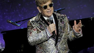El músico británico Elton John.