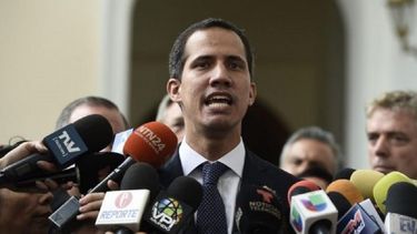 El presidente encargado de Venezuela, Juan Guaidó.