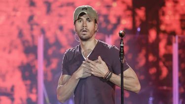 El cantante Enrique Iglesias.