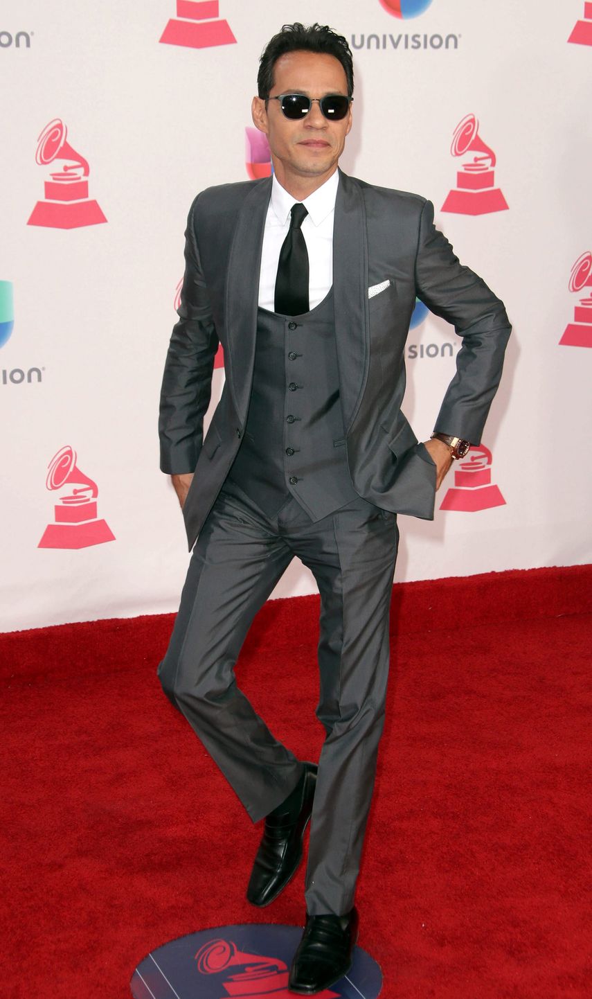 El cantante Marc Anthony.