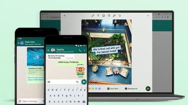 Nuevas funciones de WhatsApp: editor de fotos de escritorio, vista previa de enlaces y sugerencias de stickers. &nbsp; &nbsp;