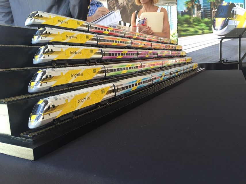 El tren Brightline planea abrir sus puertas a mediados del 2017 para el trayecto de Miami a West Palm Beach. (ALBERTO MONTALTI)