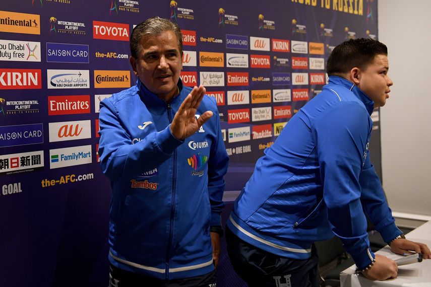Jorge Luis Pinto, seleccionador hondureño, confía en hacer un buen juego y clasificar a Rusia 2018.