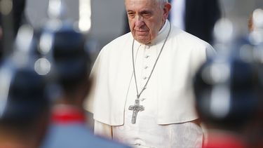&nbsp;El&nbsp;papa&nbsp;Francisco durante su gira en Chile.&nbsp;