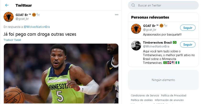 Malik Beasley promedió 20,7 puntos en 14 partidos con Minnesota en la más reciente temporada.