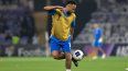 El brasileño Neymar, en ese entonces del Al-Hilal, calienta antes de un partido, el 21 de octubre de 2024.