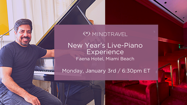 El compositor Murray Hidary prepara un concierto que recibe el año nuevo desde Miami, en el hotel Faena.