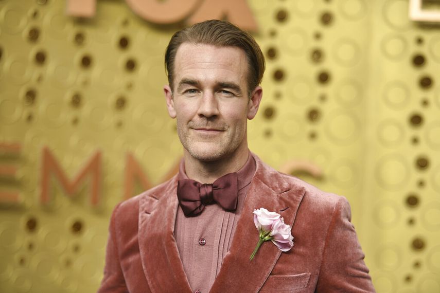 James Van Der Beek llega a la 71.ª edición de los Premios Primetime Emmy el domingo 22 de septiembre de 2019 en el Microsoft Theater de Los Ángeles. &nbsp;