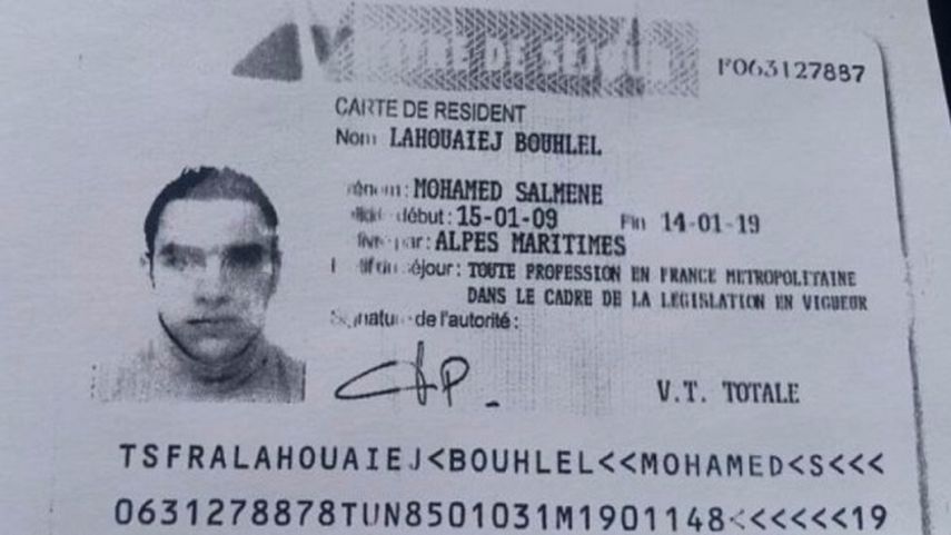 Mohamed Lahouaiej Bouhlel tenía permiso de residencia en Francia y trabajaba como conductor de camiones. (CORTESÍA/rpp.pe)