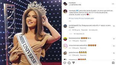 Miss Universo Ecuador 2024, Mara Topic.&nbsp;