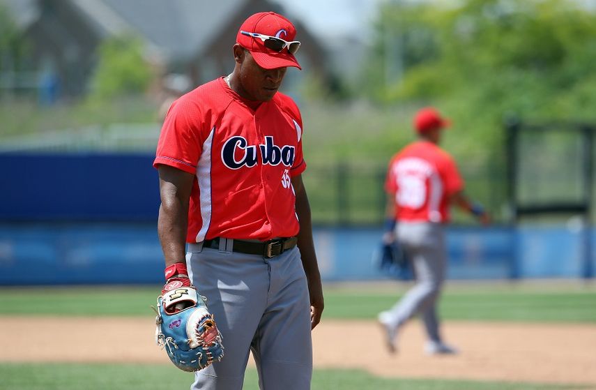 Alexander Malleta poco pudo hacer para evitar el descalabro del cuadro cubano, que cayó en las semifinales ante Estados Unidos. (EFE)