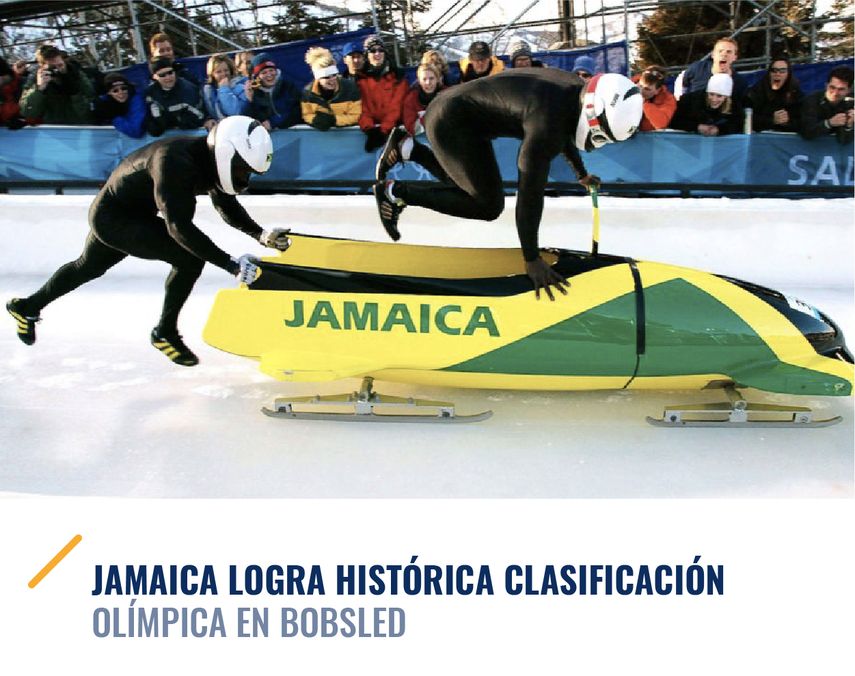 Jamaica participará con seis atletas en las pruebas de trineo en los Juegos Olímpicos de Invierno en Beijing 2022.