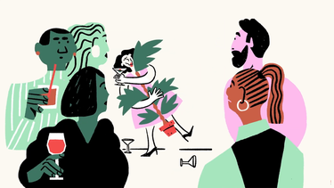 Imagen creada por la ilustradora&nbsp;Cari Vander Yacht para la campaña “¿Sabes cuándo parar?” de Diageo.&nbsp;