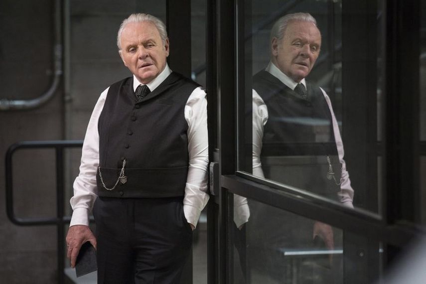 Esta imagen publicada por HBO muestra a Anthony Hopkins en una escena de Westworld.&nbsp;