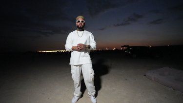 El artista CrizCapella.&nbsp;