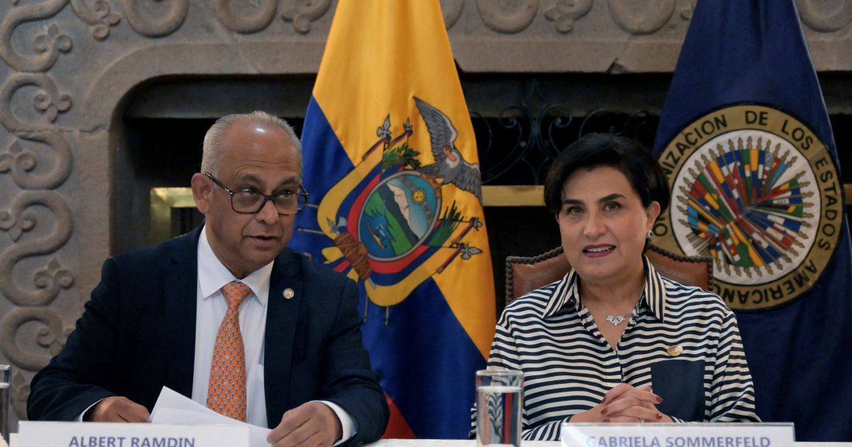 Ecuador y OEA firman acuerdo para combatir el crimen organizado
