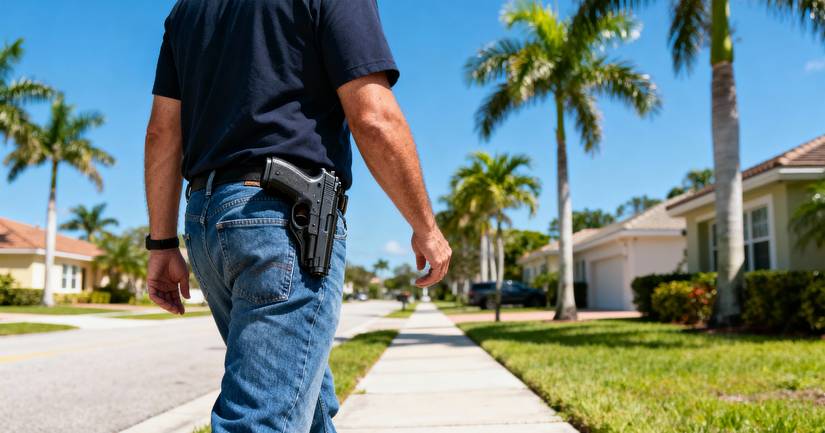 Florida legaliza el porte abierto de armas tras fallo judicial histórico