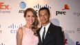 La periodista de Al rojo vivo, de Telemundo, Jessica Carrillo y su esposo, Raúl Ángeles. 