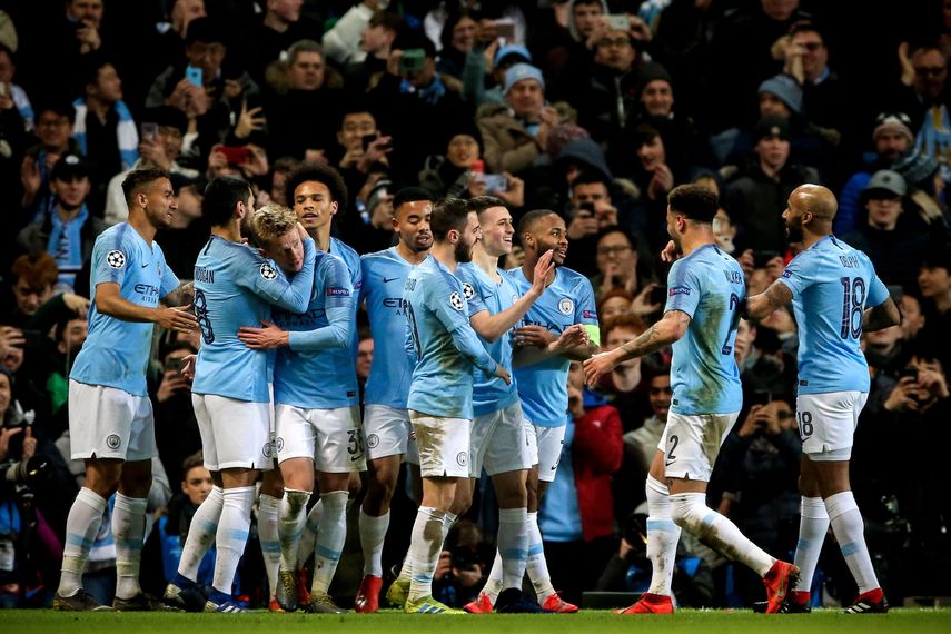 El Manchester City se paseó para sellar su pase a cuartos de final de la Liga de Campeones y barrió al Schalke 04 (7-0)&nbsp;con tantos de Sergio Agüero, Leroy Sané, ambos por partida doble, Bernardo Silva, Phil Foden y Gabriel Jesús para dejar un claro 10-2 en la eliminatoria.