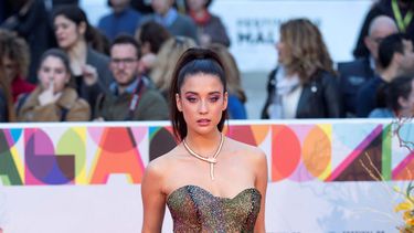 La actriz&nbsp;María&nbsp;Pedraza&nbsp;a su llegada a la gala de clausura del XXII Festival de Cine en Español de Málaga.&nbsp;