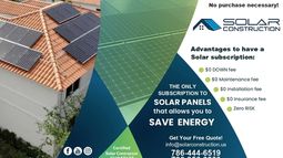 Paneles solares sin costo