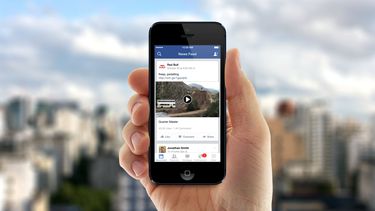 La red social Facebook.&nbsp;