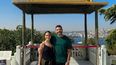Julián Gil y su pareja, Valeria Marín, desde Turquía.&nbsp;