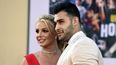 Britney Spears y Sam Asghari llegan al estreno en Los Angeles de Once Upon a Time in Hollywood, el lunes 22 de julio de 2019 en el TCL Chinese Theatre.&nbsp;