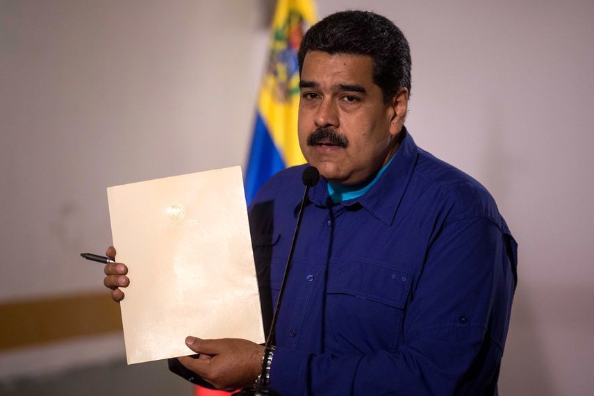Maduro firmó un acuerdo bajo sus propios términos, ignorando el documento presentado por la oposición&nbsp;