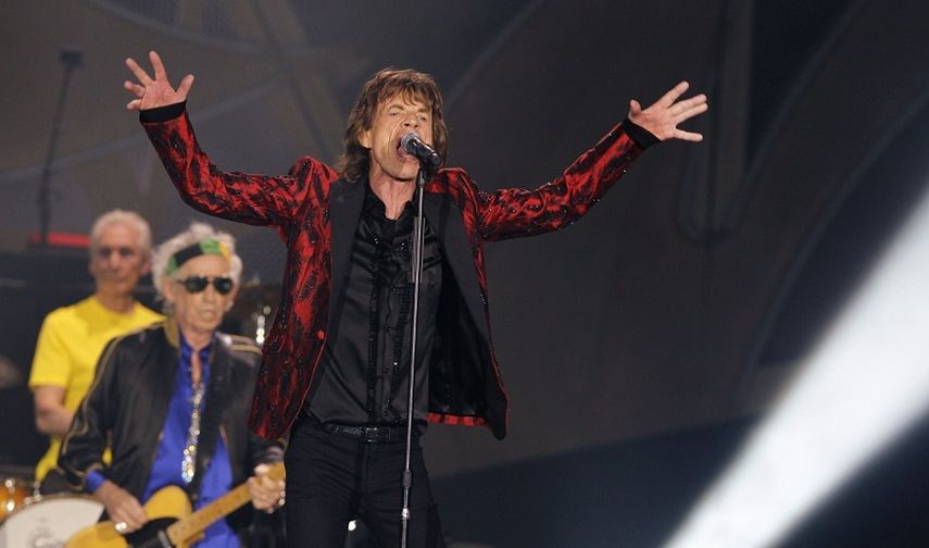 Los Rolling Stones durante un concierto en Madrid, 2014. (EFE). 