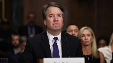 Brett Kavanaugh, el nominado por el presidente Donald Trump para el Tribunal Supremo, testifica ante la audiencia del Comité Judicial del Senado el jueves 27 de septiembre de 2018.