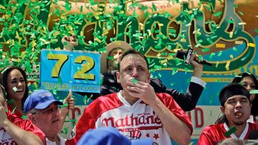 Joey Chestnut aseguró que si se vuelve a presentar el año que viene, quiere volver a superarse.&nbsp;