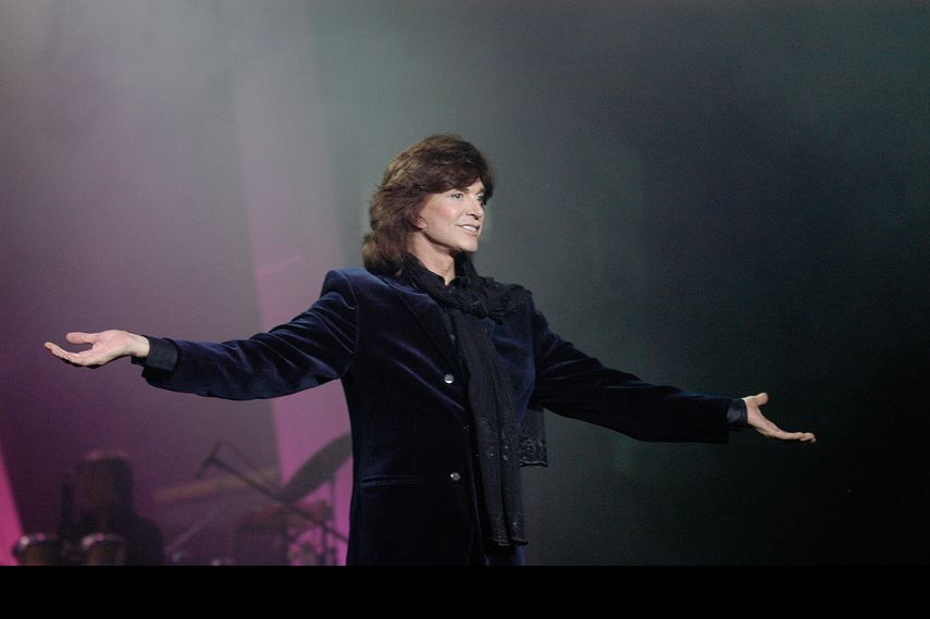 El cantante español Camilo Sesto.