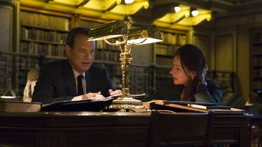 El actor Tom Hanks en la película Inferno