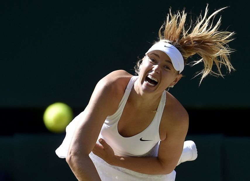 Sharapova no juega desde que perdió la semifinal en Wimbledon. (REUTERS)