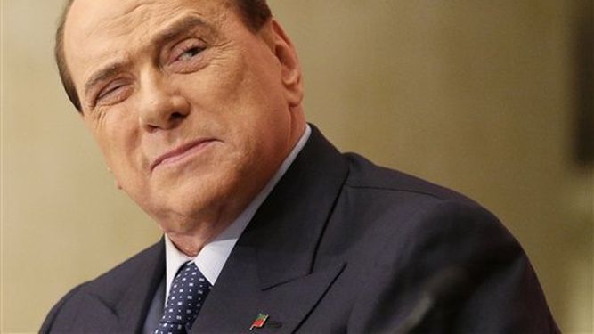 Silvio Berlusconi, político y empresario italiano. Foto: AP