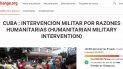 Más de 420.000 personas firman a favor de una intervención militar de EEUU en Cuba Más de 420.000 personas firman a favor de una intervención militar de EEUU en Cuba