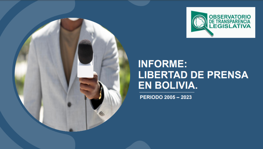 Informe sobre libertad de prensa en Bolivia 2006-2023