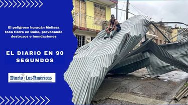 el peligroso huracan melissa toca tierra en cuba, provocando destrozos e inundaciones