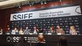 Rueda de prensa de la película argentina La Práctica en el Festival de San Sebastián.