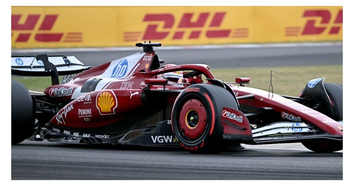 Leclerc consigue una “pole” inesperada para Ferrari en Hungría