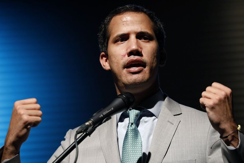 &nbsp;El presidente encargado de Venezuela Juan Guaidó.&nbsp;