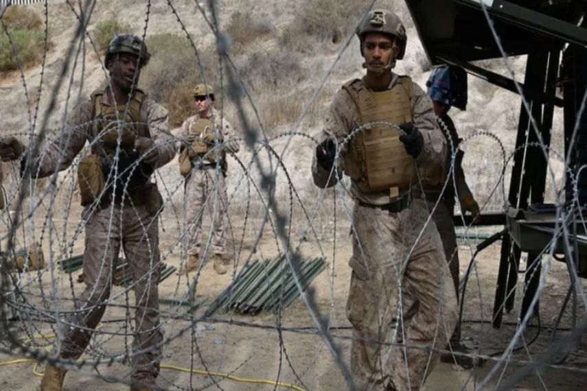 Estados Unidos envía refuerzo a la Frontera con México