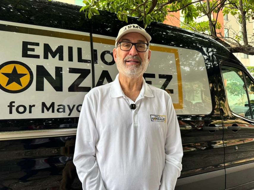 El candidato a alcalde de Miami, Emilio González.&nbsp;