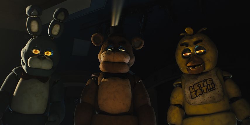 Una escena de la película Five Nights at Freddys.