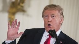 Donald Trump, presidente de Estados Unidos&nbsp;